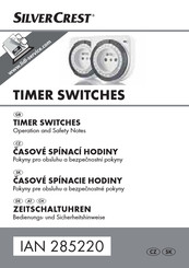 Silvercrest 285220 Bedienungs- Und Sicherheitshinweise