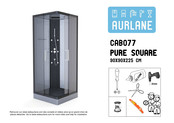 Aurlane CAB077 Pure Square Bedienungsanleitung