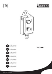 toparc RC-HA2 Bedienungsanleitung