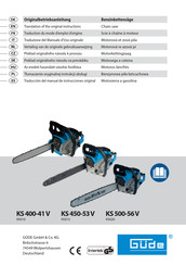 Gude KS 450-53 V Originalbetriebsanleitung