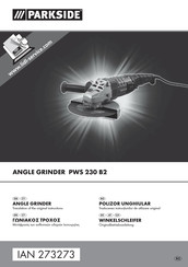 Parkside PWS 230 B2 Originalbetriebsanleitung