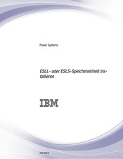 IBM ESLL Bedienungsanleitung