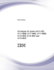 IBM GX-Adapter für System 8412-EAD Bedienungsanleitung