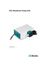 Metrohm 823 Handbuch