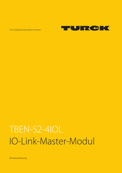 turck TBEN-S2-4IOL Betriebsanleitung