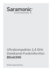 Saramonic Blink500 Serie Bedienungsanleitung
