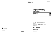 Sony UPX-C300 Bedienungsanleitung