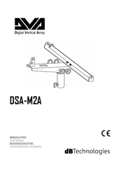 dB Technologies DVA DSA-M2A Bedienungsanleitung