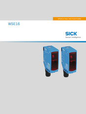 SICK WSE16 Bedienungsanleitung