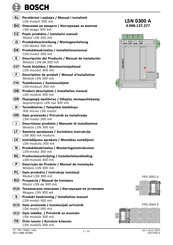 Bosch LSN 0300 A Produktbeschreibung / Montageanleitung