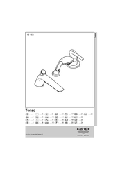 Grohe Tenso 19 153 Montageanleitung