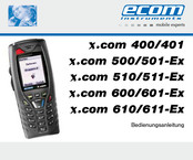 Ecom x.com 500-Ex Bedienungsanleitung