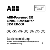 ABB 6951 EB-500 Betriebsanleitung