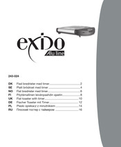 Exido 243-024 Bedienungsanleitung