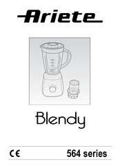 Ariete Blendy 564 Serie Bedienungsanleitung