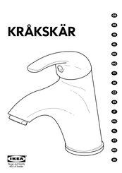 IKEA KRÅKSKÄR Bedienungsanleitung