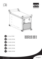 GYS NEOPULSE 500 G Bedienungsanleitung