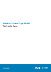 Dell PowerEdge FC640 Technische Daten