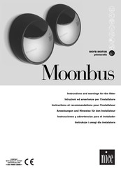 Nice Moonbus Anweisungen Und Hinweise Für Den Installateur