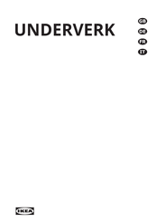 IKEA UNDERVERK Bedienungsanleitung