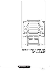 Küppersbusch IKE 458-4-4T Technisches Handbuch