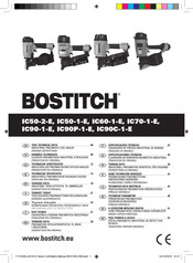 Bostitch N64084-1-E Technische Gerätedaten (Übersetzung Des Originals
