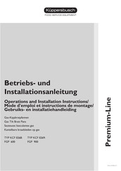 Kuppersberg Premium-Line FGP 600 Betriebs Und Installationsanleitung