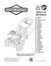 Briggs & Stratton BPW3000 Bedienungsanleitung