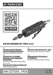 Parkside PDSS 16 A1 Originalbetriebsanleitung
