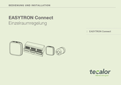 tecalor EASYTRON Connect Bedienung Und Installation