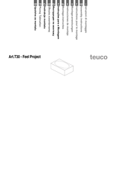 Teuco T30 - Feel Project Montageanweisungen