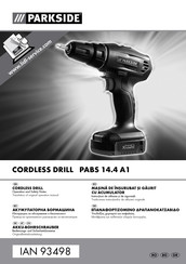 Parkside PABS 14.4 A1 Bedienungs- Und Sicherheitshinweise