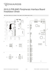 Edwards 2010-2-PIB-8I8O Installationsanleitung