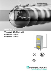 Pepperl+Fuchs VisuNet PSU1200-J2-AC-Serie Handbuch