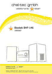 electronik-star Biostek BHF-146 Anleitung