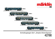 Märklin Simplon-Orient-Express Bedienungsanleitung
