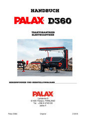 Palax D360 Handbuch