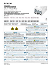 Siemens 3VA937-0JD13 Serie Betriebsanleitung