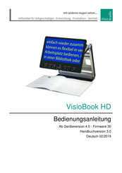 VisioBraille VisioBook HD Bedienungsanleitung