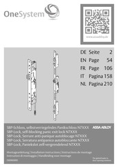 Assa Abloy OneSystem N7 Serie Montageanleitung