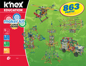 k'nex EDUCATION maker kit large grand 78497 Bedienungsanleitung