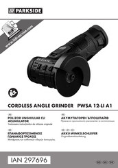 Parkside PWSA 12-LI A1 Originalbetriebsanleitung