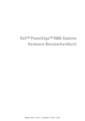 Dell PowerEdge R805-Systeme Hardware-Benutzerhandbuch