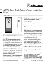 Interlogix GS331 Installationsanleitung