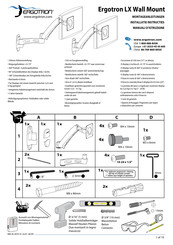 Ergotron LX Montageanleitung