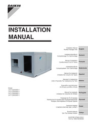 Daikin UATYQ350MBY1 Installationshandbuch