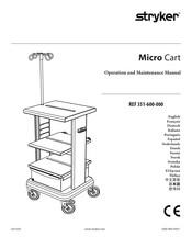 Stryker Micro Cart Bedienungsanleitung