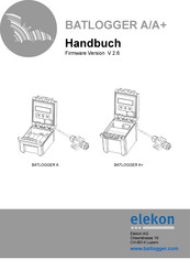 Elekon BATLOGGER A+ Handbuch