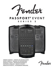 Fender Passport Event 2 Serie Bedienungshandbuch