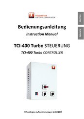 Teddington TCI-400 Turbo Bedienungsanleitung